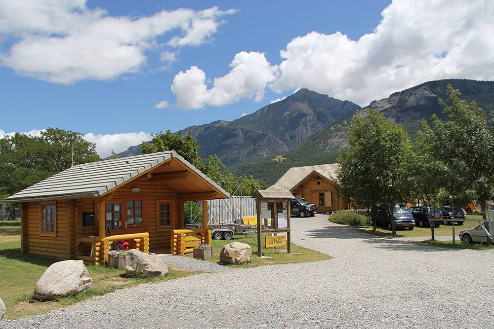 Camping Les Eygas entrée